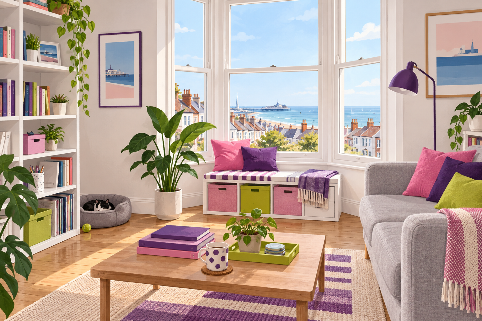 Illustration for A Southsea beginning. A little more room for life.
